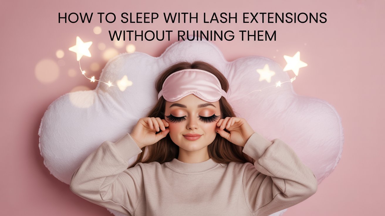 How to Sleep with Lash Extensions Without Ruining Them