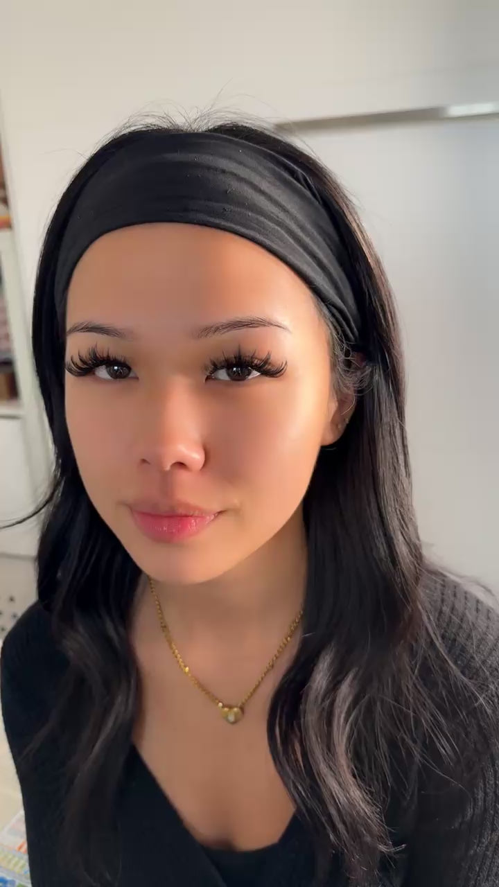 Black Lash Extensions | Soft Premium Lashes | D & C Curls