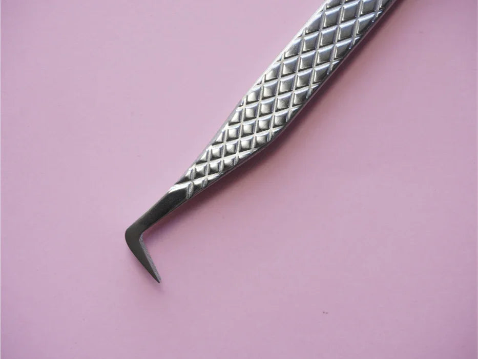 Gorilla Grip | Fiber Tip Lash Tweezers for Extensions