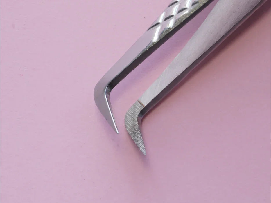 Gorilla Grip | Fiber Tip Lash Tweezers for Extensions