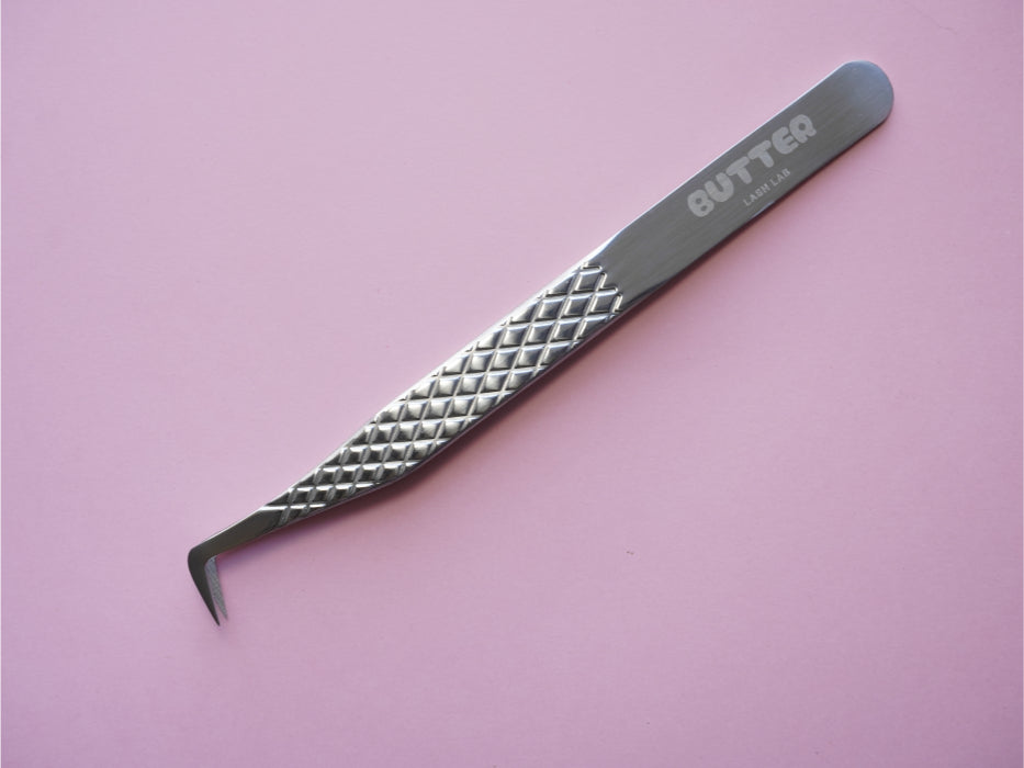 Gorilla Grip | Fiber Tip Lash Tweezers for Extensions