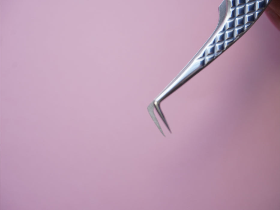 Mini Boot | Fiber Tip Lash Tweezers for Extensions