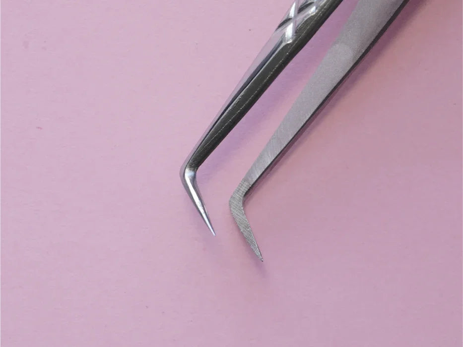 Mini Boot | Fiber Tip Lash Tweezers for Extensions