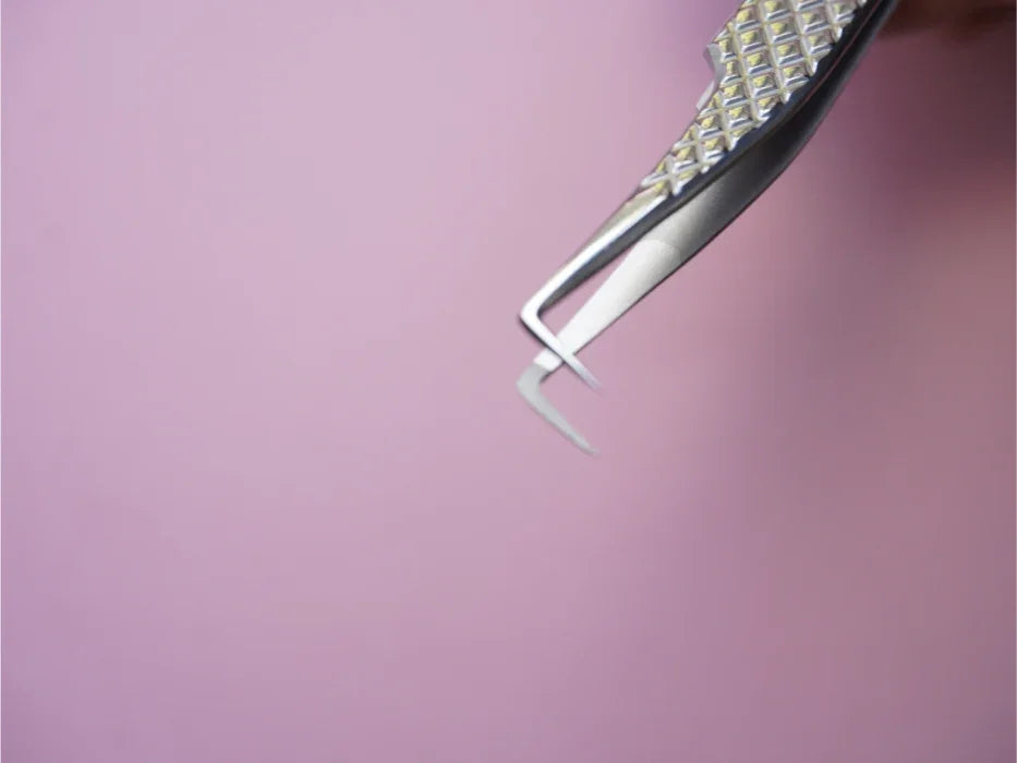 Mini Boot | Fiber Tip Lash Tweezers for Extensions