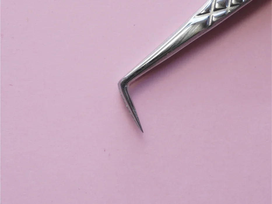 Mini Boot | Fiber Tip Lash Tweezers for Extensions